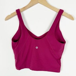 Lululemon Align Bra Tank Top Magenta Pink / Purple